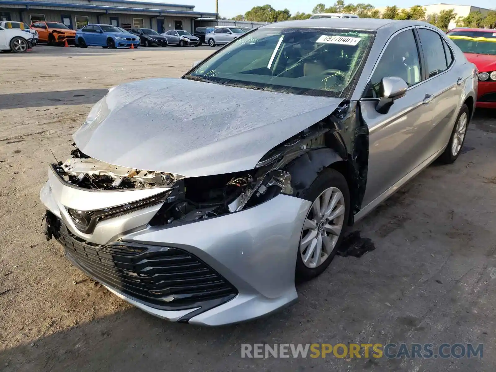 2 Photograph of a damaged car 4T1B11HK7KU820052 TOYOTA CAMRY 2019