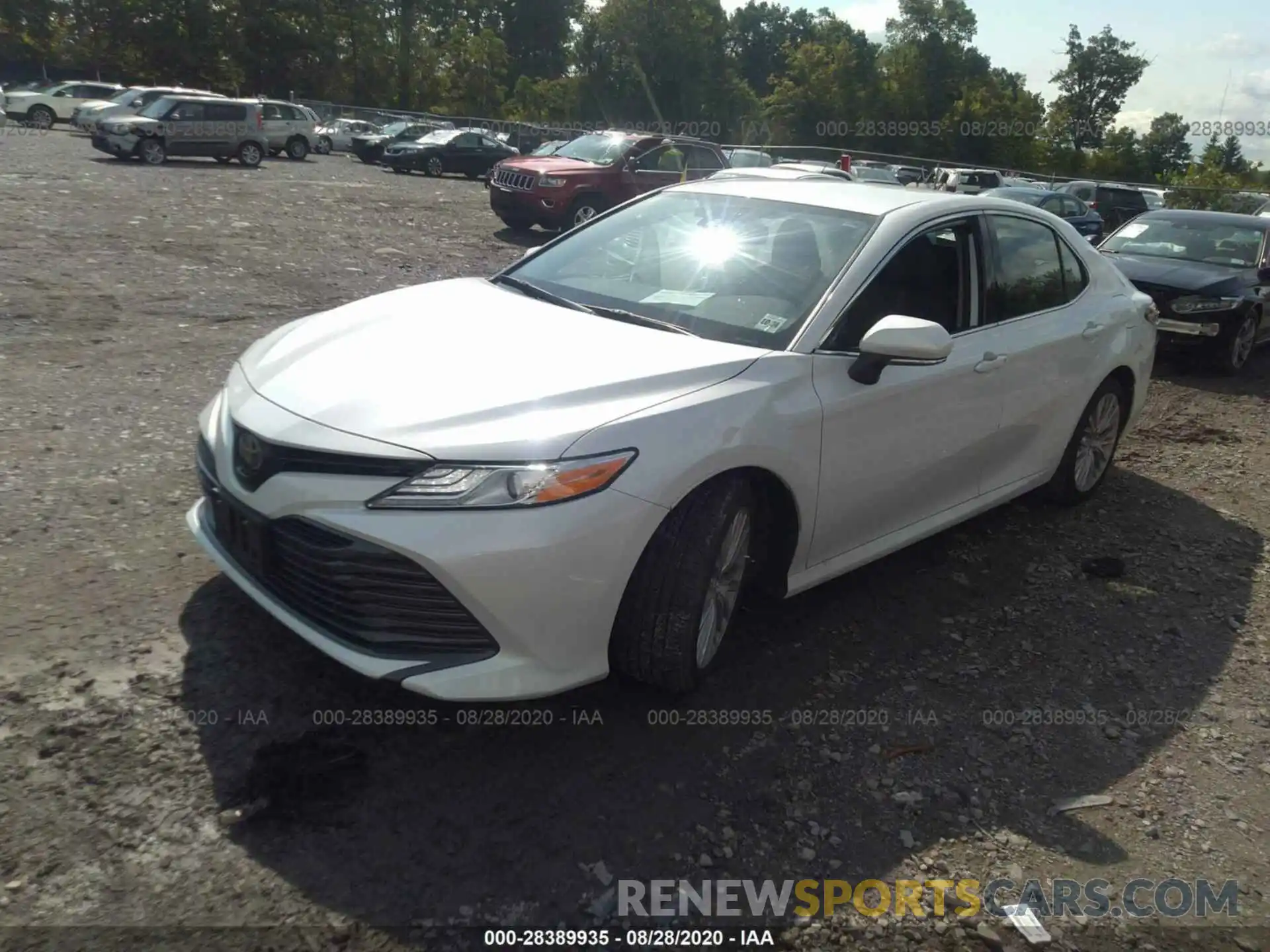 2 Photograph of a damaged car 4T1B11HK7KU820584 TOYOTA CAMRY 2019