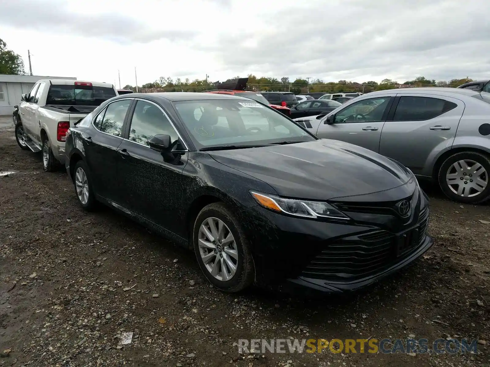 1 Photograph of a damaged car 4T1B11HK7KU820777 TOYOTA CAMRY 2019