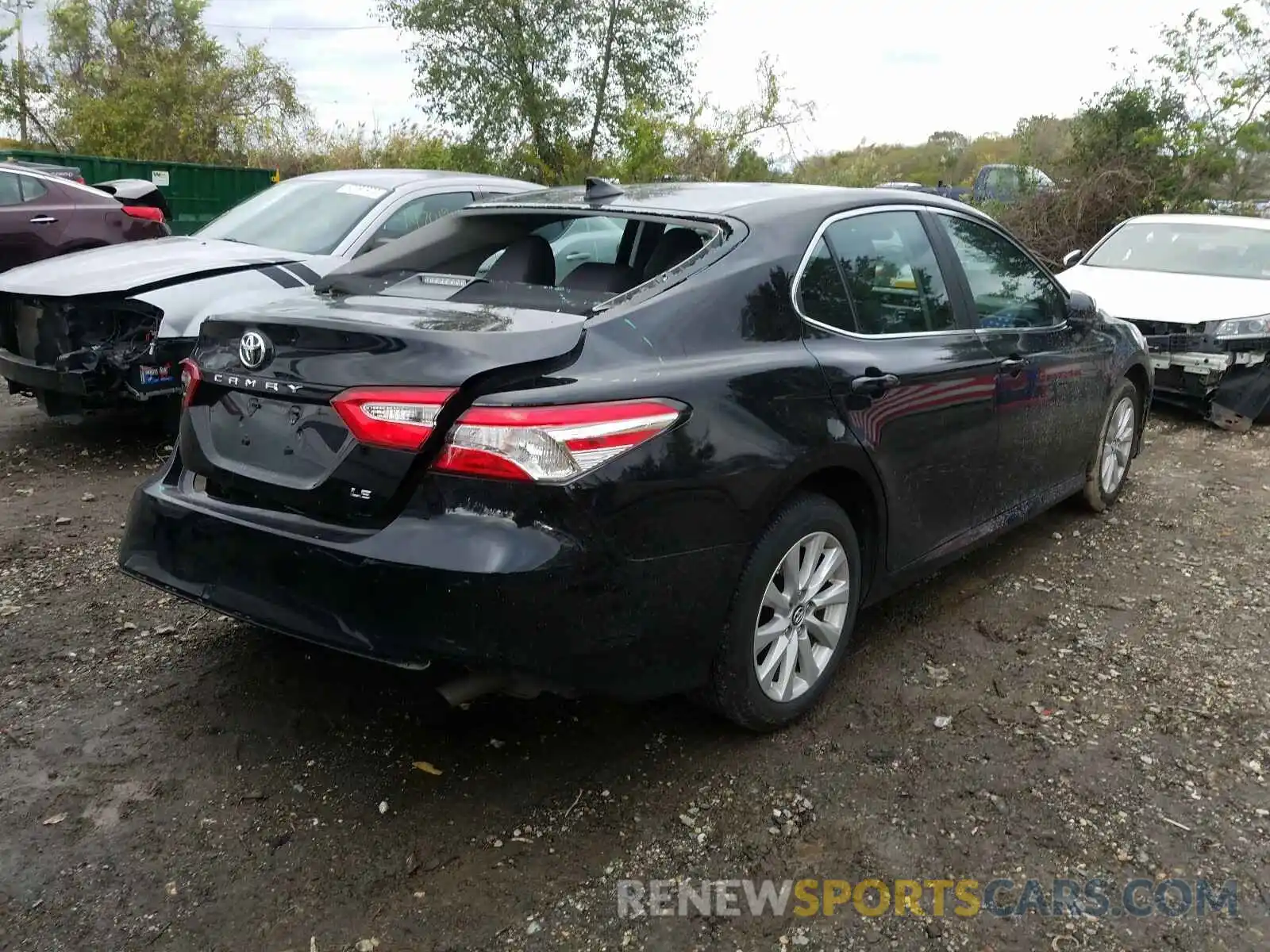 4 Photograph of a damaged car 4T1B11HK7KU820777 TOYOTA CAMRY 2019