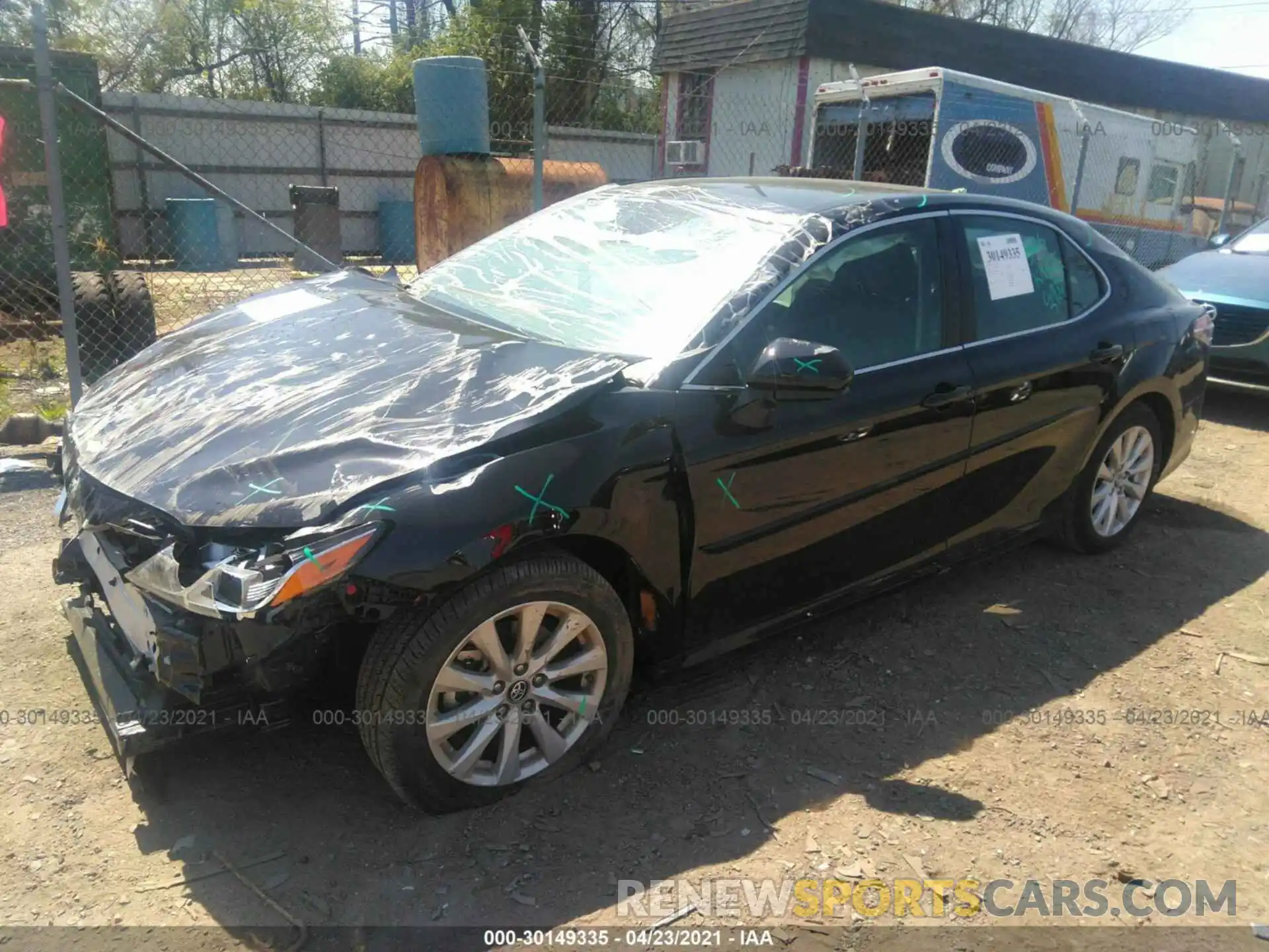 2 Photograph of a damaged car 4T1B11HK7KU822027 TOYOTA CAMRY 2019