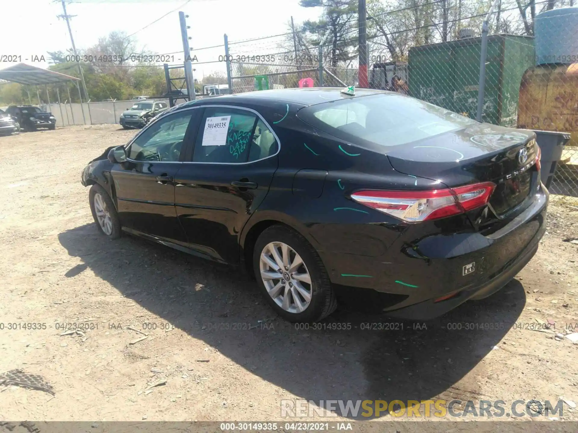 3 Photograph of a damaged car 4T1B11HK7KU822027 TOYOTA CAMRY 2019