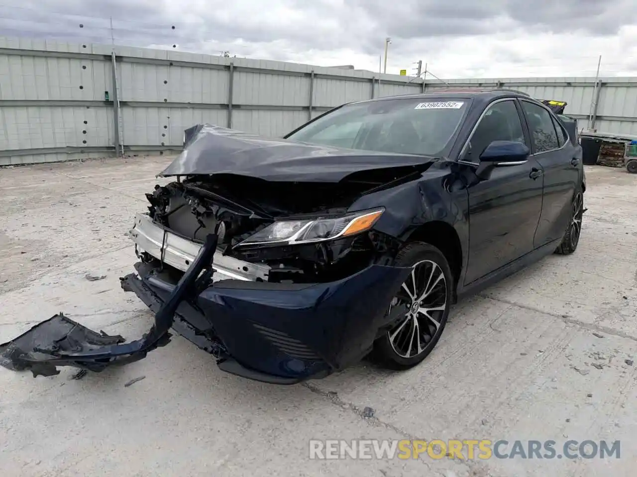 2 Photograph of a damaged car 4T1B11HK7KU825106 TOYOTA CAMRY 2019