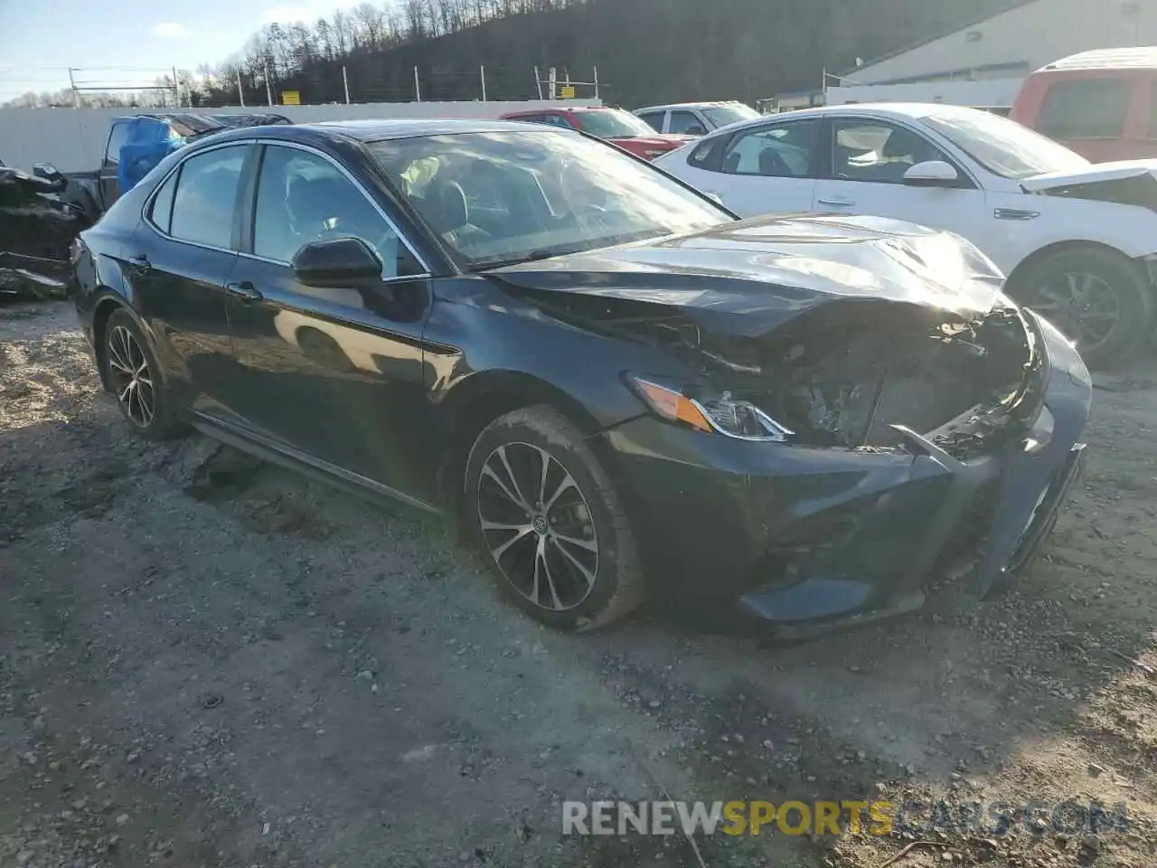 4 Photograph of a damaged car 4T1B11HK7KU825140 TOYOTA CAMRY 2019