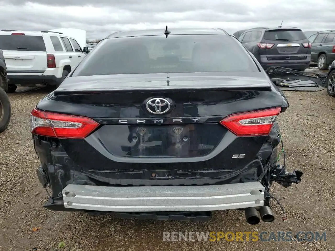 6 Photograph of a damaged car 4T1B11HK7KU826529 TOYOTA CAMRY 2019