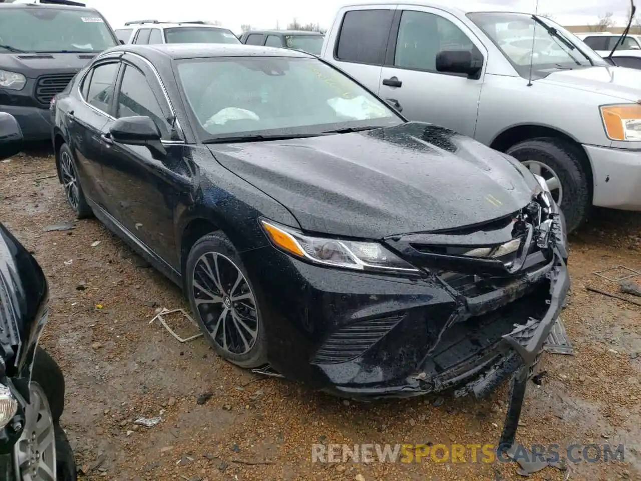 1 Photograph of a damaged car 4T1B11HK7KU829799 TOYOTA CAMRY 2019