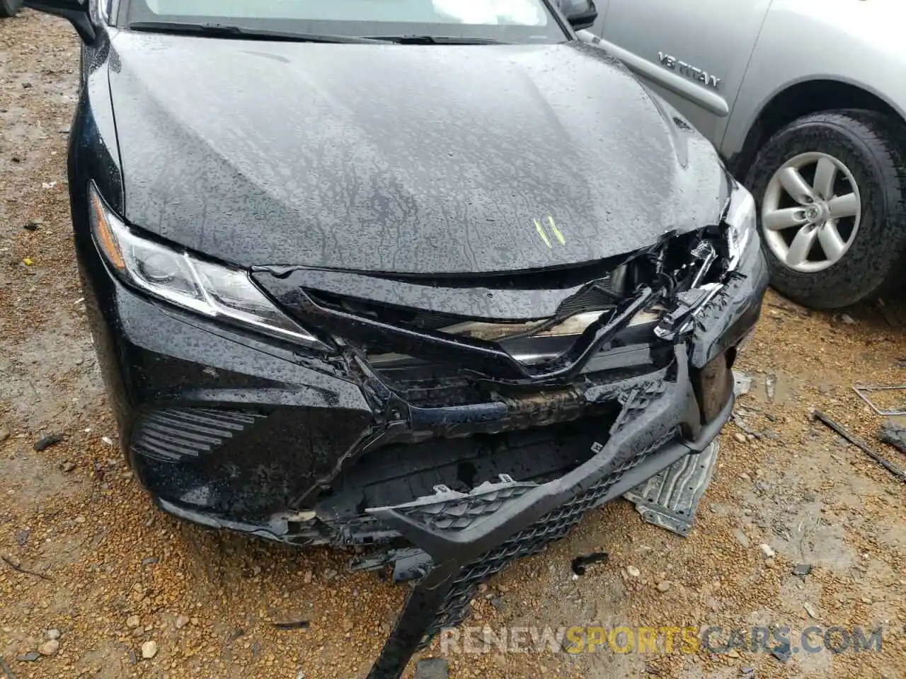 9 Photograph of a damaged car 4T1B11HK7KU829799 TOYOTA CAMRY 2019