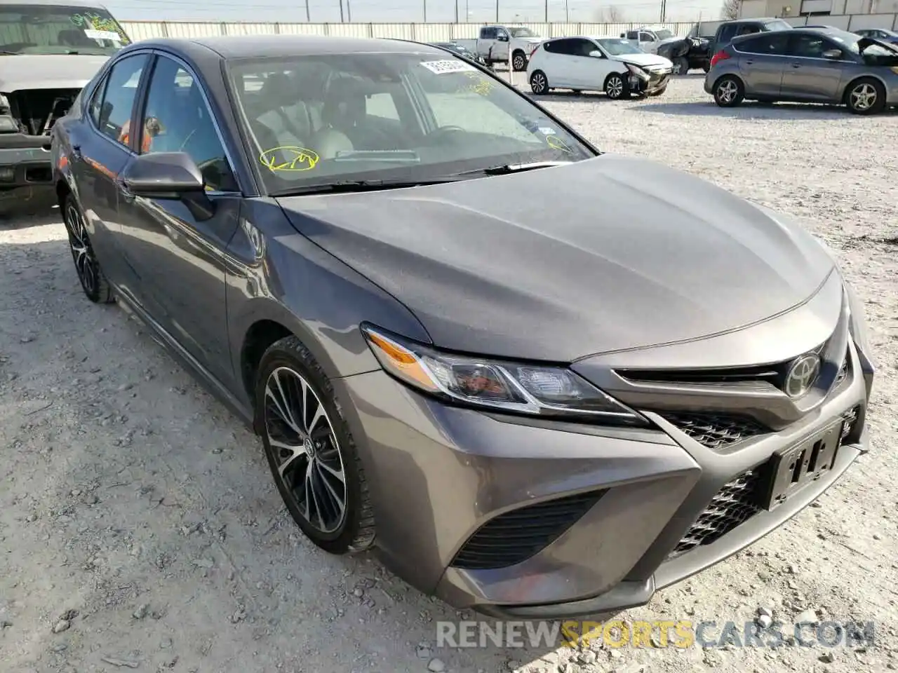 1 Photograph of a damaged car 4T1B11HK7KU832198 TOYOTA CAMRY 2019