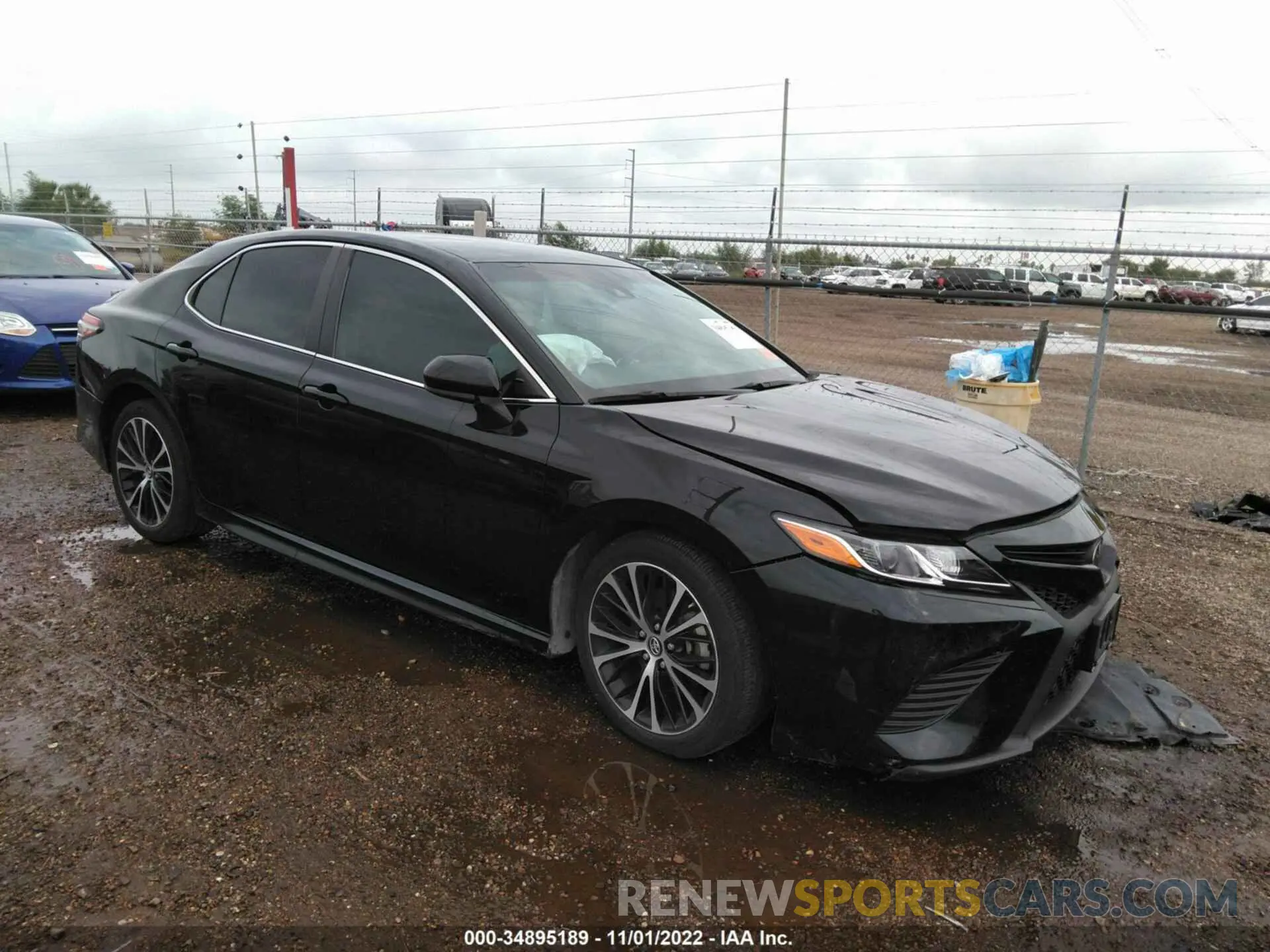 1 Photograph of a damaged car 4T1B11HK7KU833724 TOYOTA CAMRY 2019
