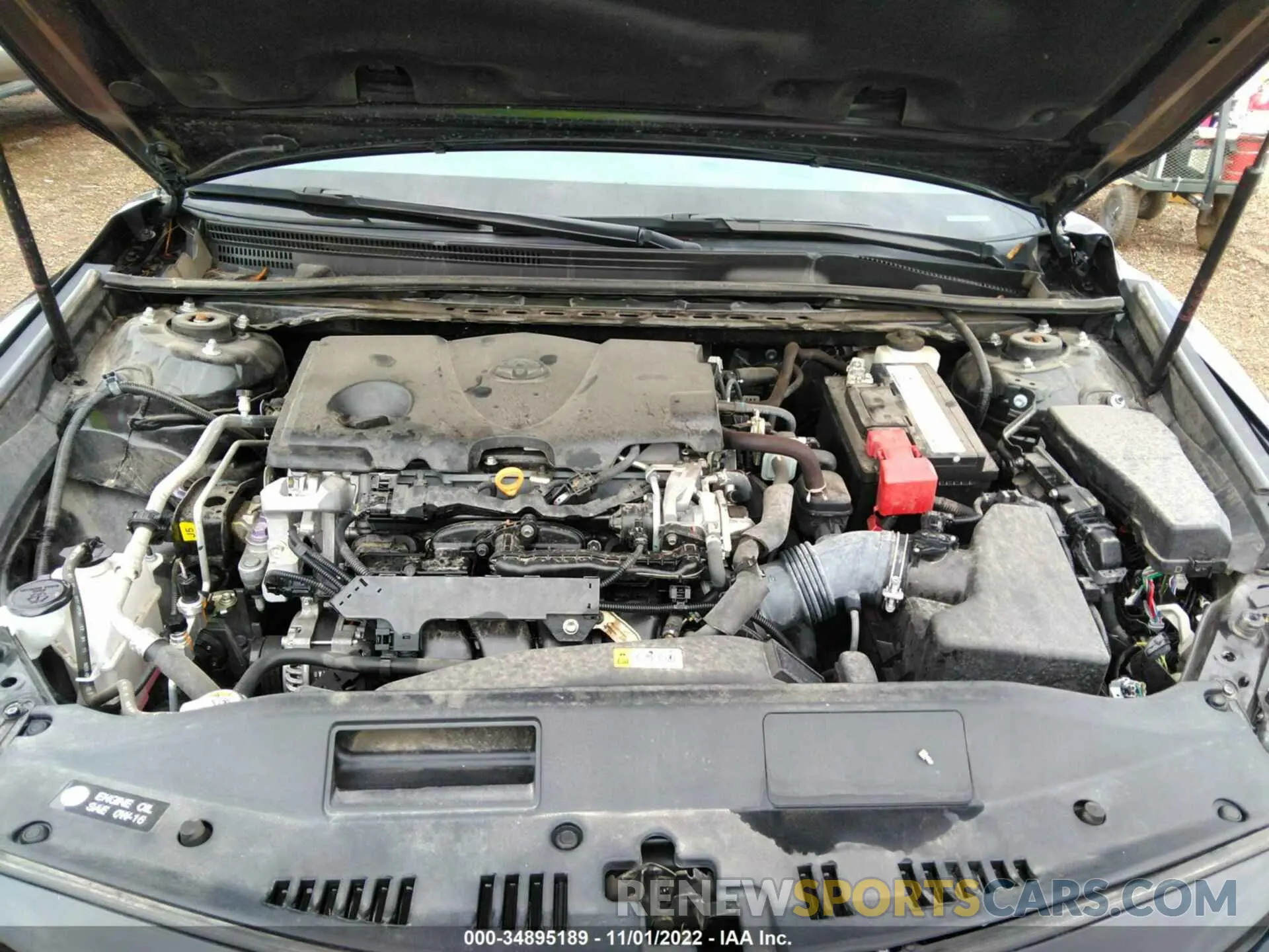 10 Photograph of a damaged car 4T1B11HK7KU833724 TOYOTA CAMRY 2019