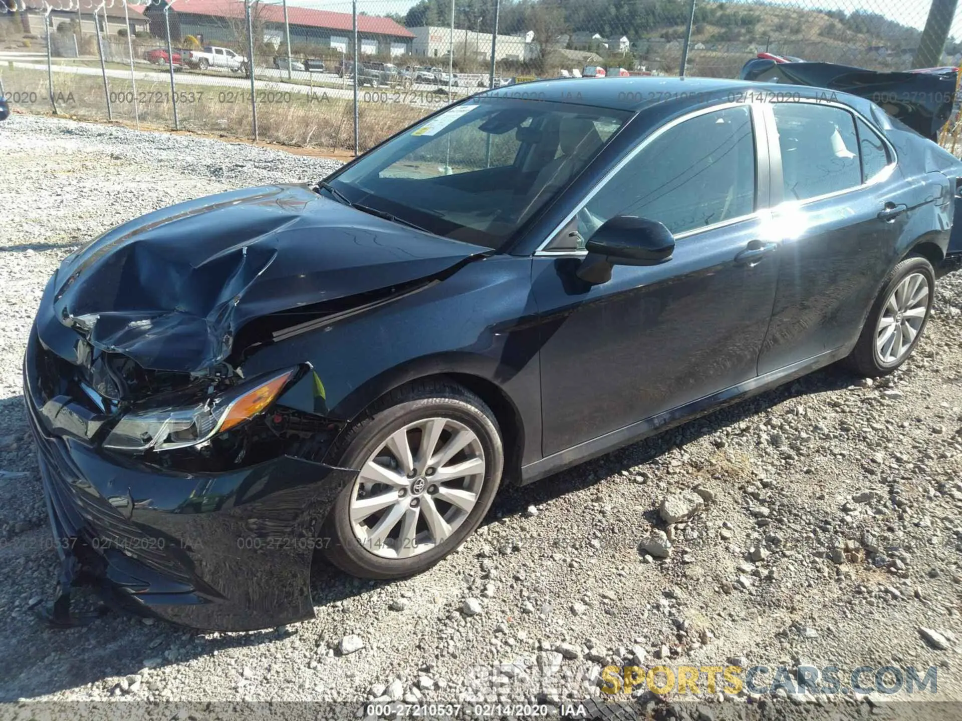 2 Photograph of a damaged car 4T1B11HK7KU836090 TOYOTA CAMRY 2019