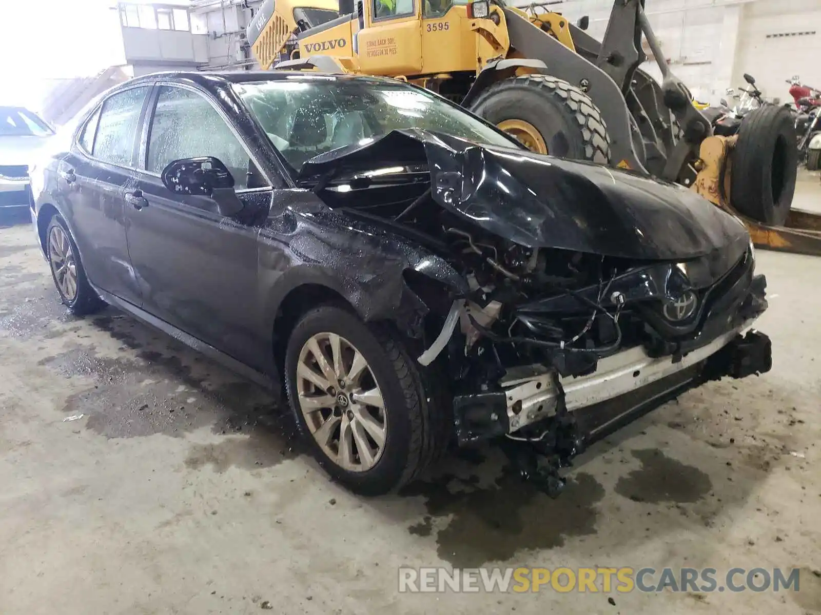 1 Photograph of a damaged car 4T1B11HK7KU837398 TOYOTA CAMRY 2019