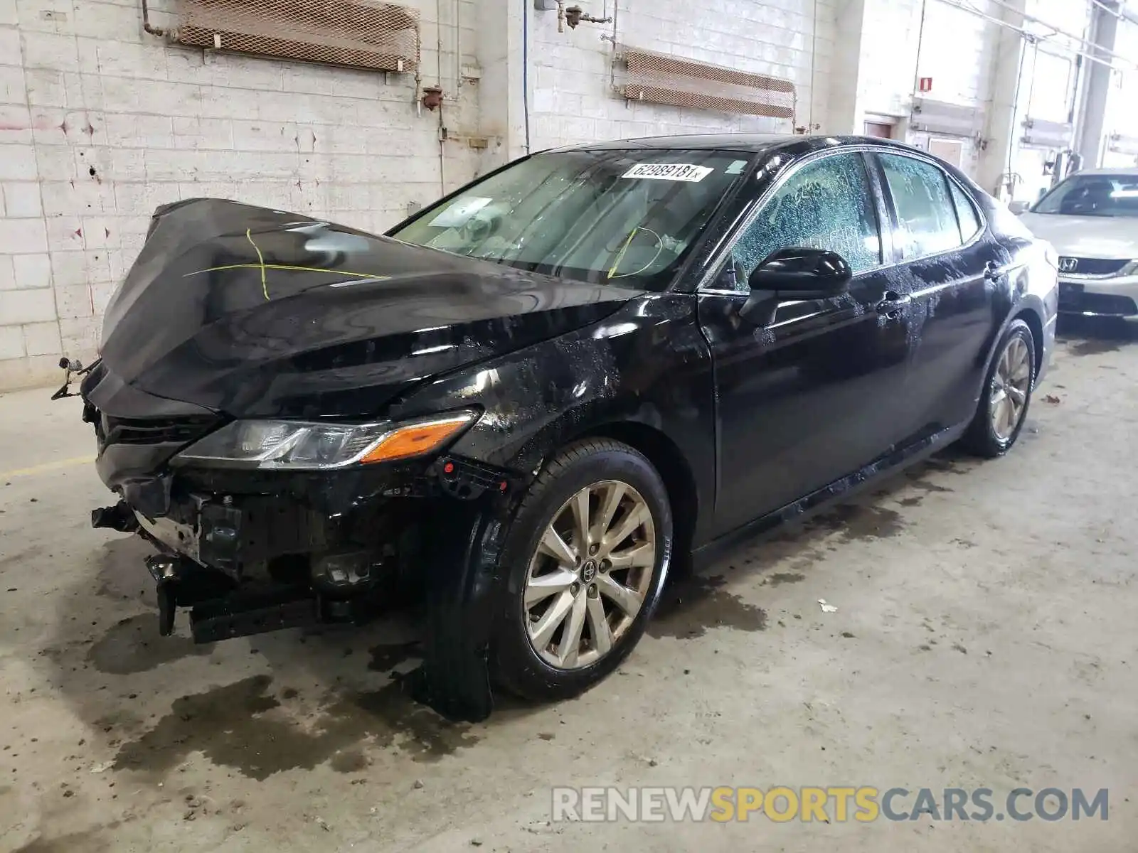 2 Photograph of a damaged car 4T1B11HK7KU837398 TOYOTA CAMRY 2019