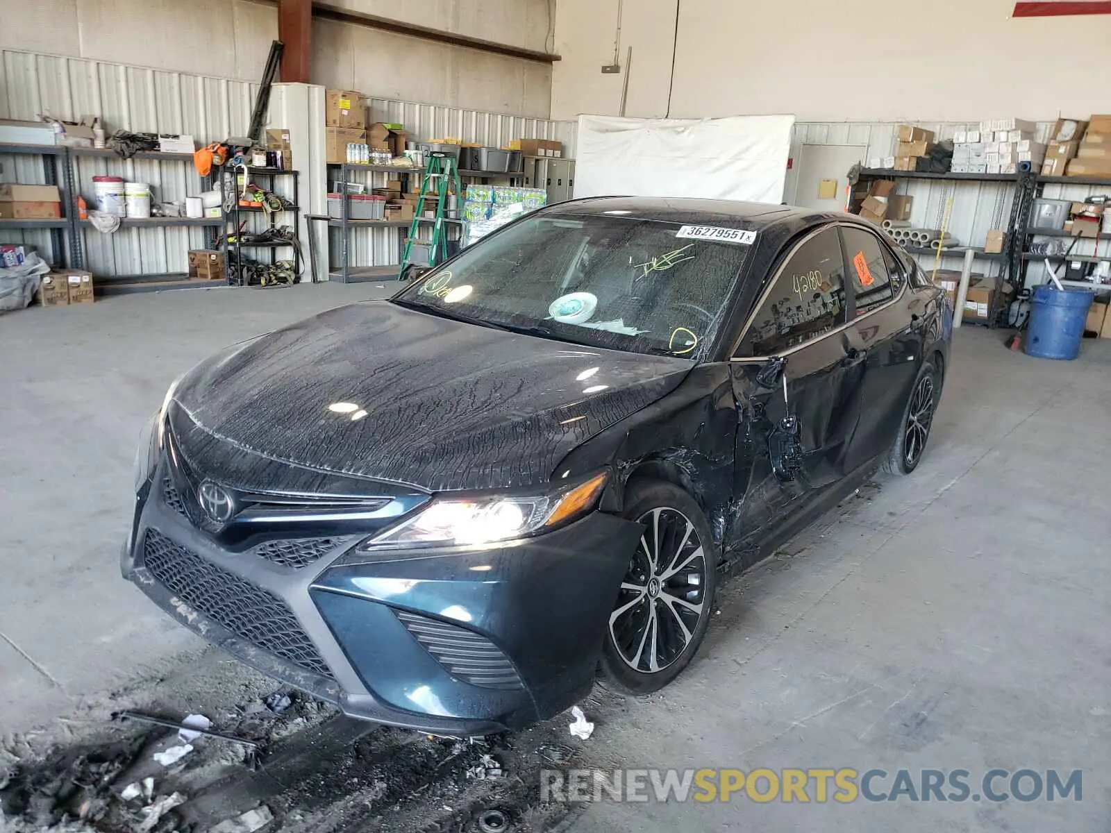 2 Photograph of a damaged car 4T1B11HK7KU837899 TOYOTA CAMRY 2019