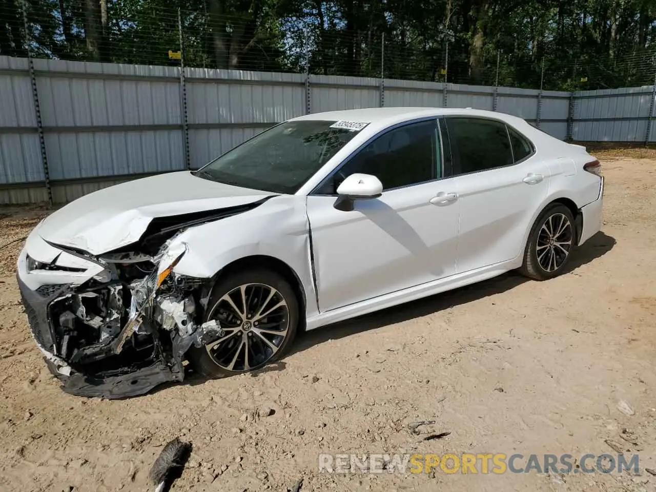 1 Photograph of a damaged car 4T1B11HK7KU837918 TOYOTA CAMRY 2019