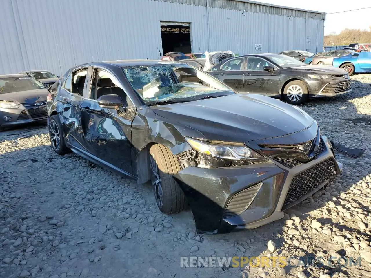 1 Photograph of a damaged car 4T1B11HK7KU839748 TOYOTA CAMRY 2019