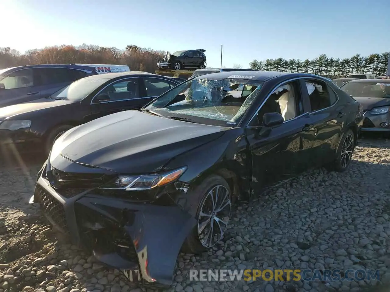 2 Photograph of a damaged car 4T1B11HK7KU839748 TOYOTA CAMRY 2019