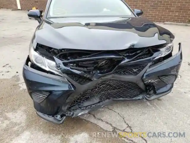 9 Photograph of a damaged car 4T1B11HK7KU840429 TOYOTA CAMRY 2019