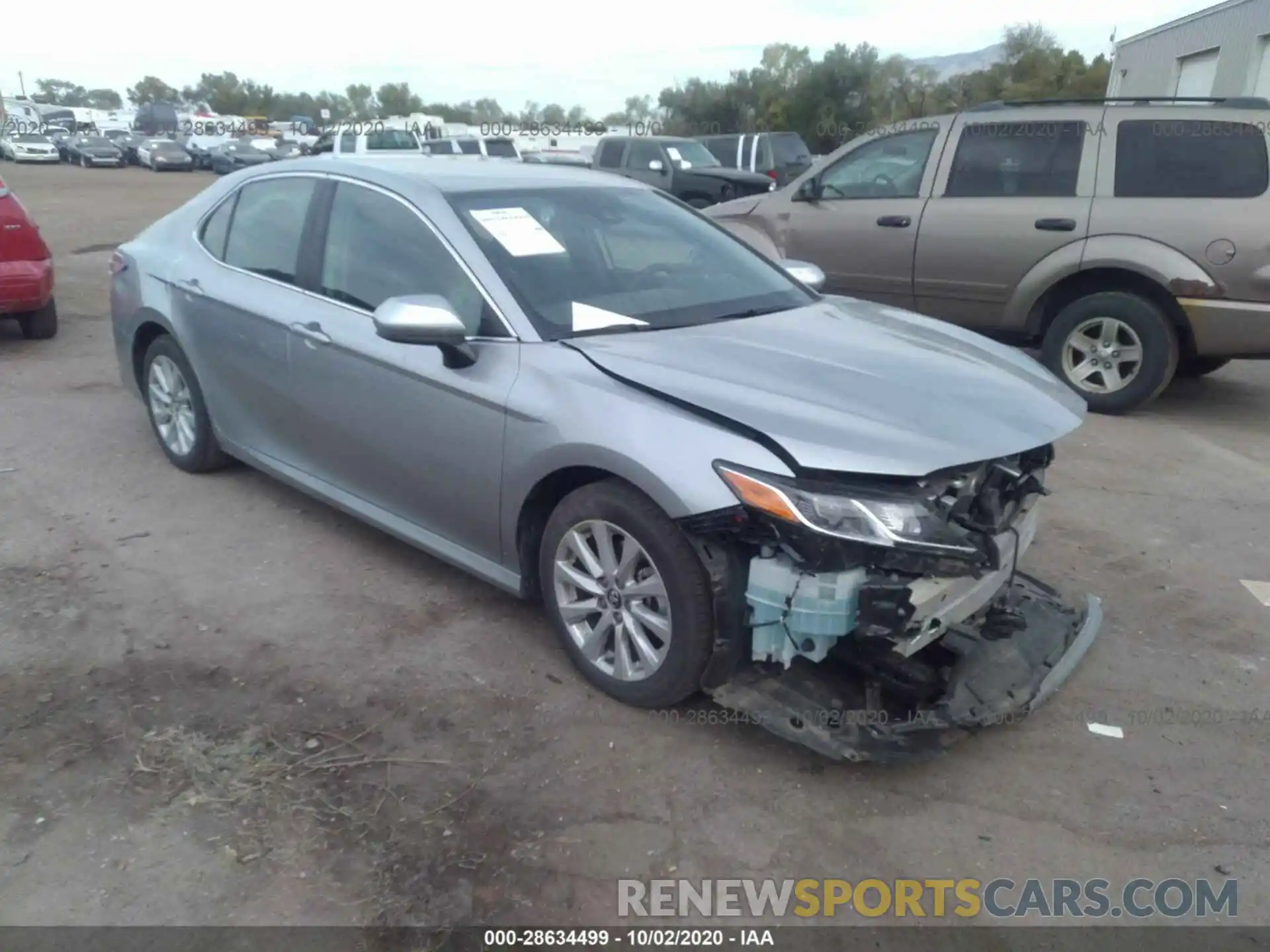 1 Photograph of a damaged car 4T1B11HK7KU847204 TOYOTA CAMRY 2019