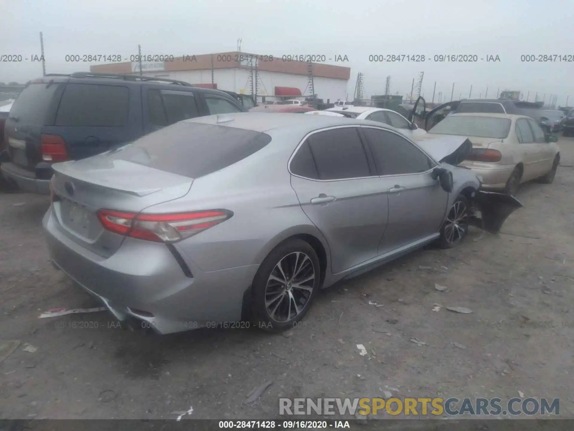 4 Photograph of a damaged car 4T1B11HK7KU847235 TOYOTA CAMRY 2019