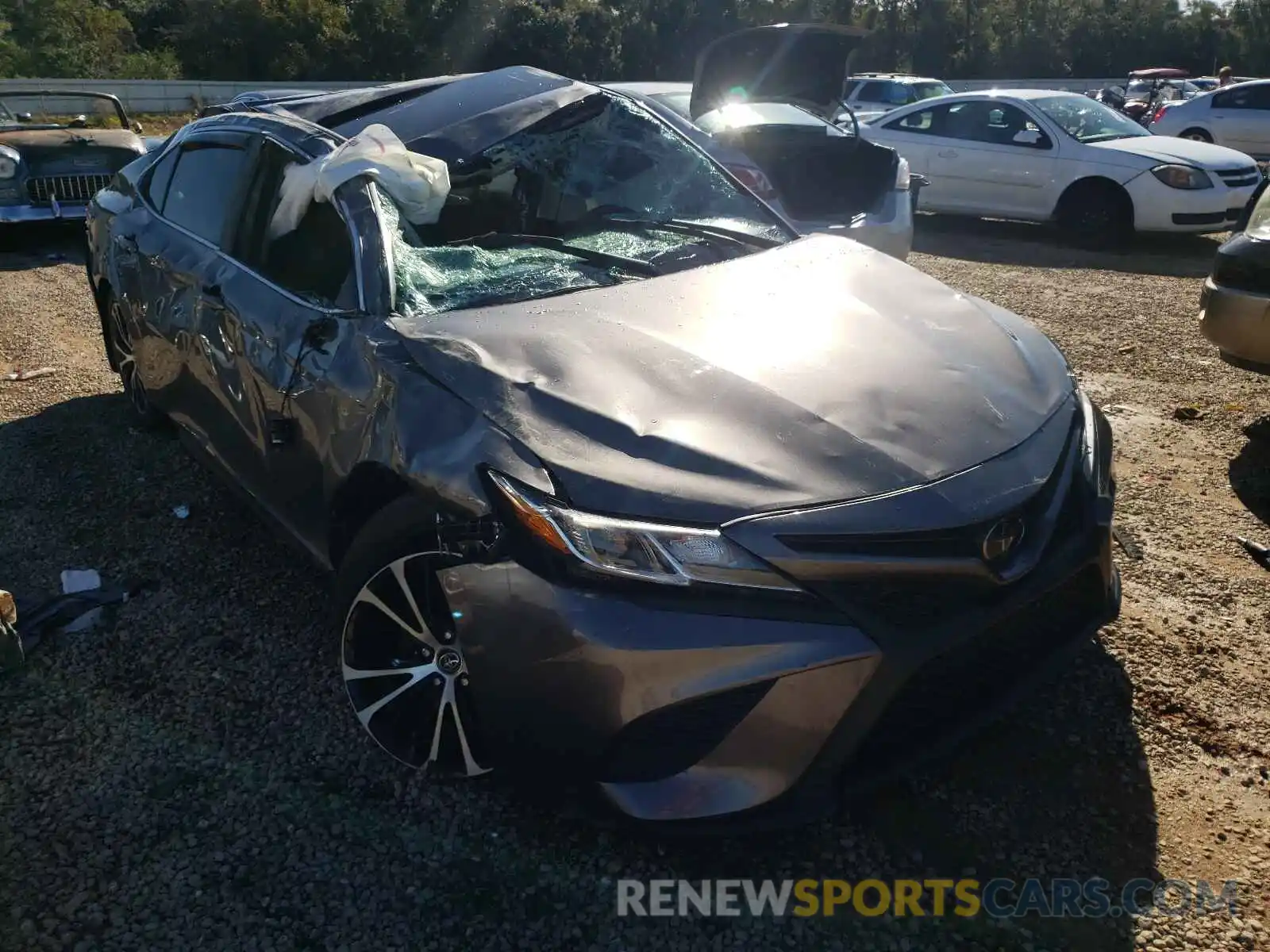 1 Photograph of a damaged car 4T1B11HK7KU847820 TOYOTA CAMRY 2019