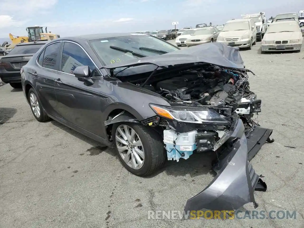 1 Photograph of a damaged car 4T1B11HK7KU850507 TOYOTA CAMRY 2019