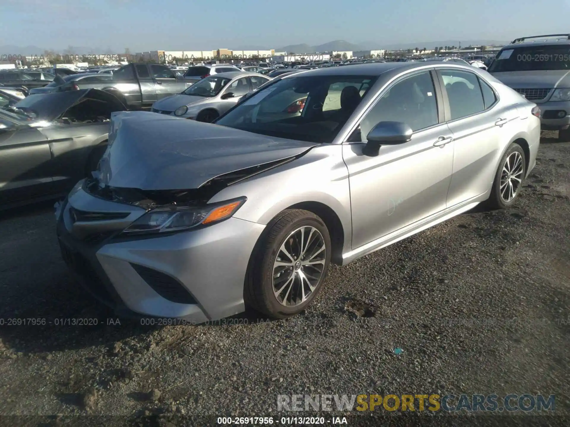 2 Photograph of a damaged car 4T1B11HK7KU852662 TOYOTA CAMRY 2019