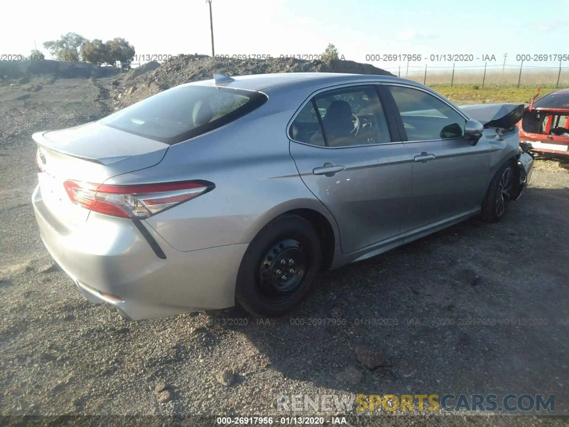 4 Photograph of a damaged car 4T1B11HK7KU852662 TOYOTA CAMRY 2019