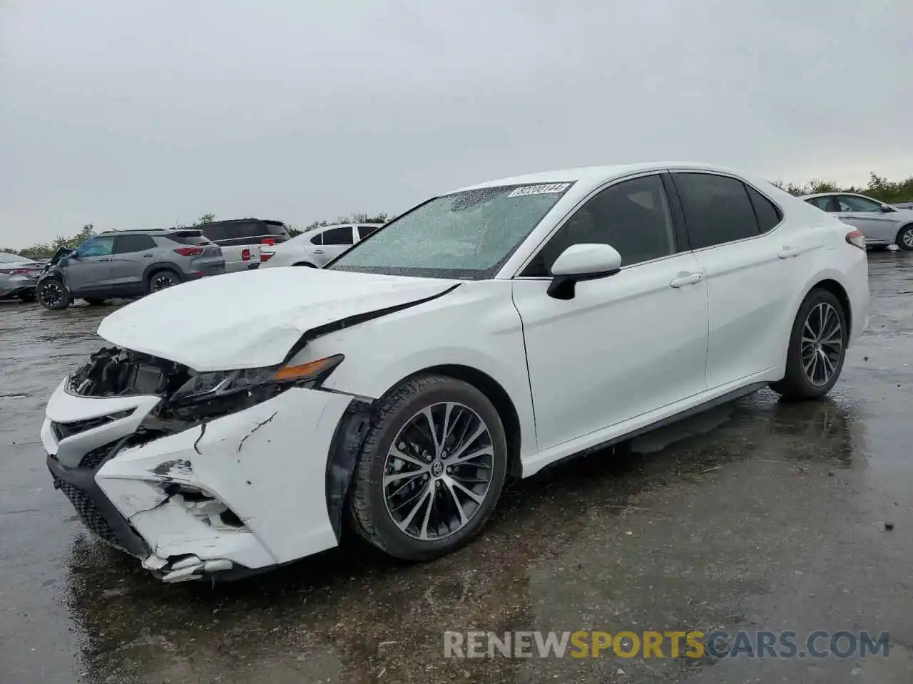 1 Photograph of a damaged car 4T1B11HK7KU853214 TOYOTA CAMRY 2019