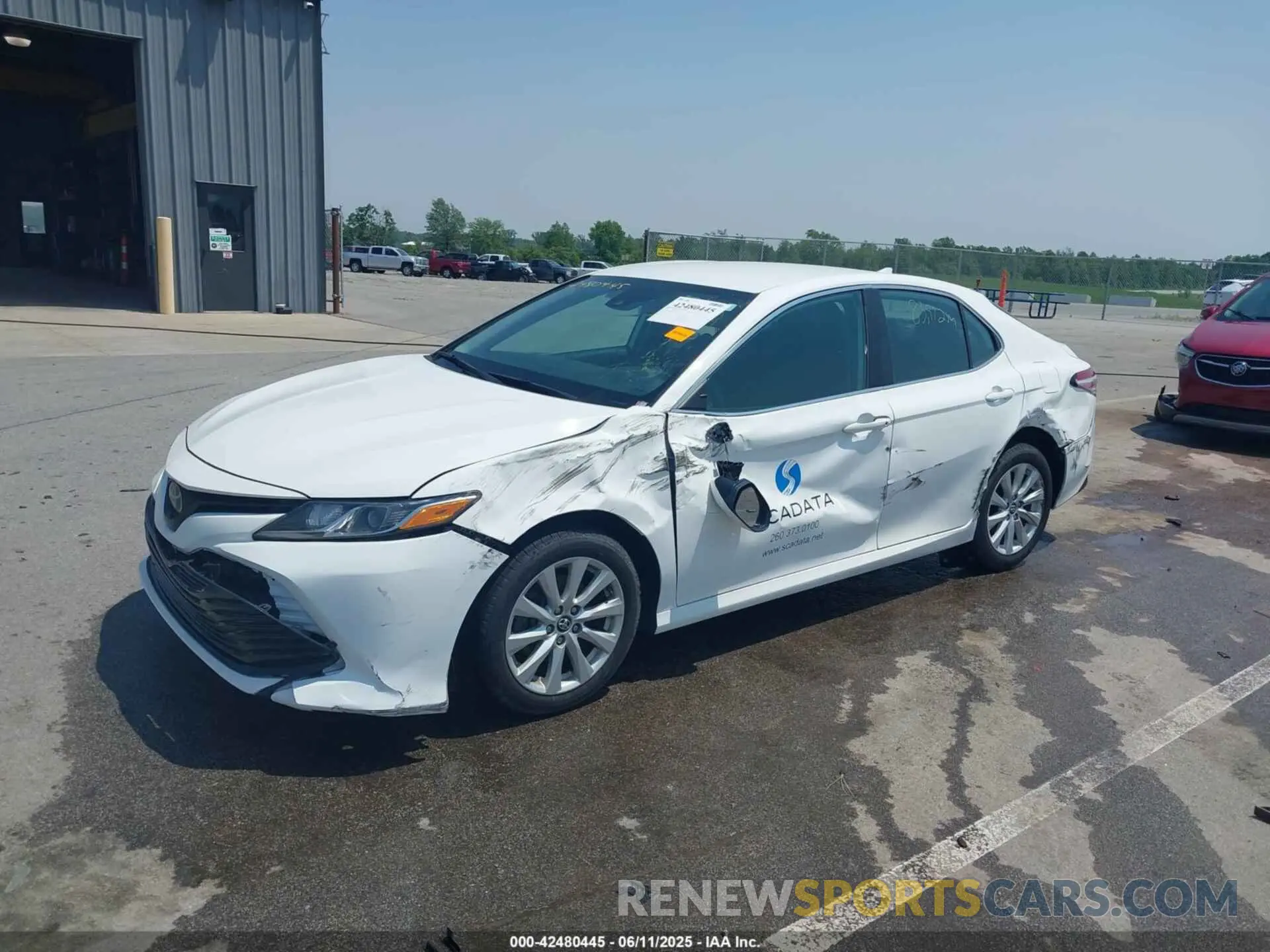 2 Photograph of a damaged car 4T1B11HK7KU853374 TOYOTA CAMRY 2019