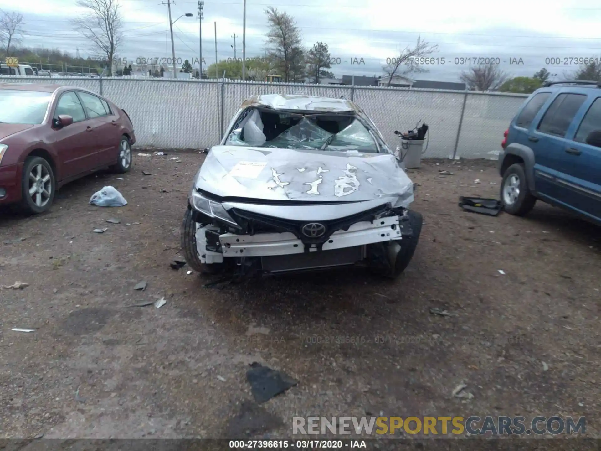 6 Photograph of a damaged car 4T1B11HK7KU853536 TOYOTA CAMRY 2019