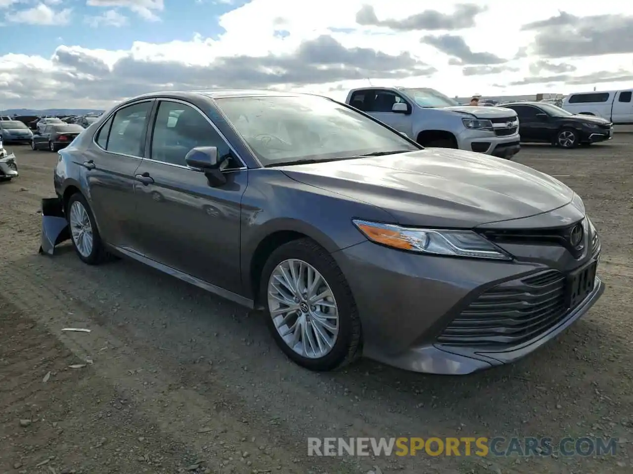 1 Photograph of a damaged car 4T1B11HK8KU162094 TOYOTA CAMRY 2019