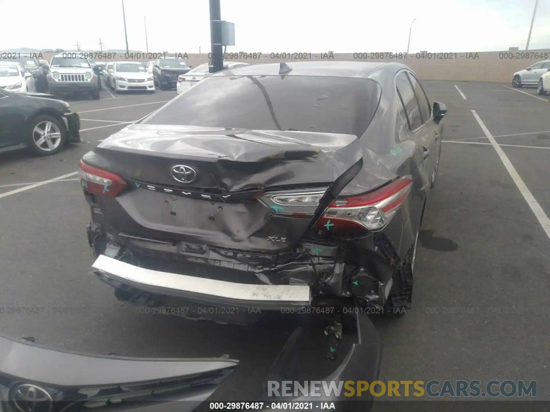 6 Photograph of a damaged car 4T1B11HK8KU162550 TOYOTA CAMRY 2019