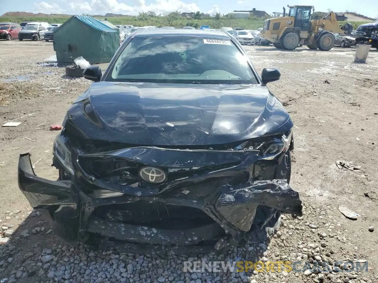 5 Photograph of a damaged car 4T1B11HK8KU166825 TOYOTA CAMRY 2019