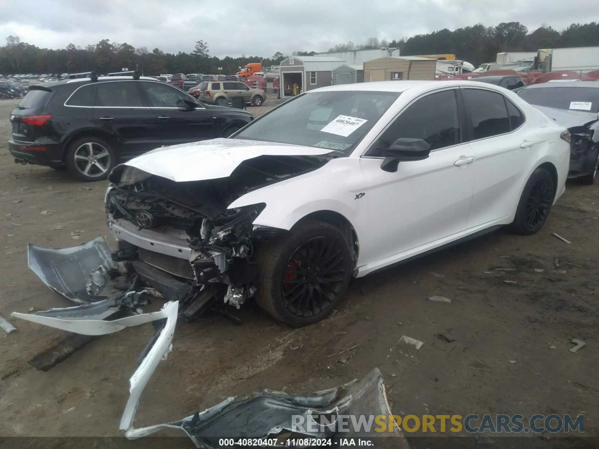 2 Photograph of a damaged car 4T1B11HK8KU167084 TOYOTA CAMRY 2019