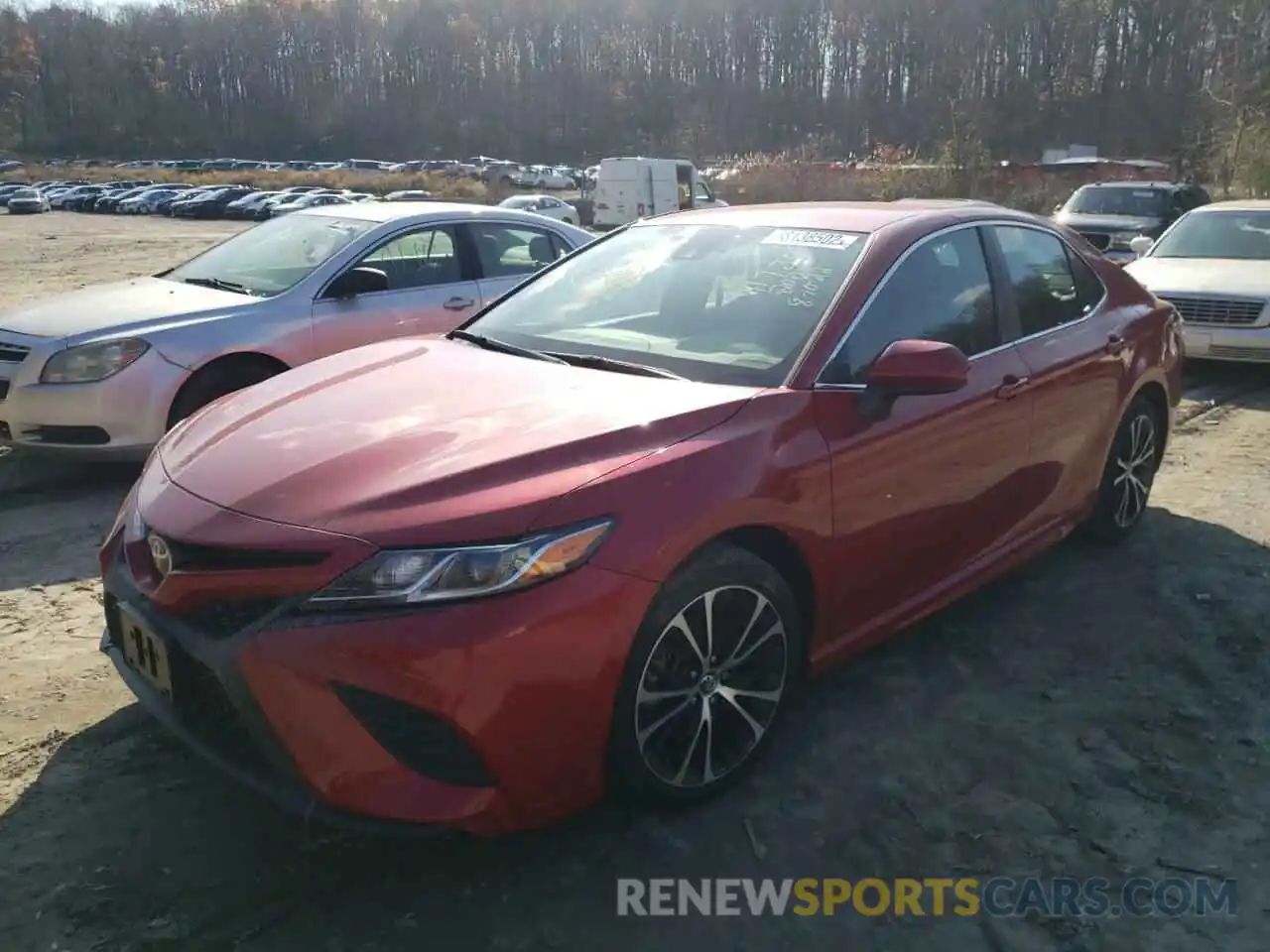 1 Photograph of a damaged car 4T1B11HK8KU167120 TOYOTA CAMRY 2019