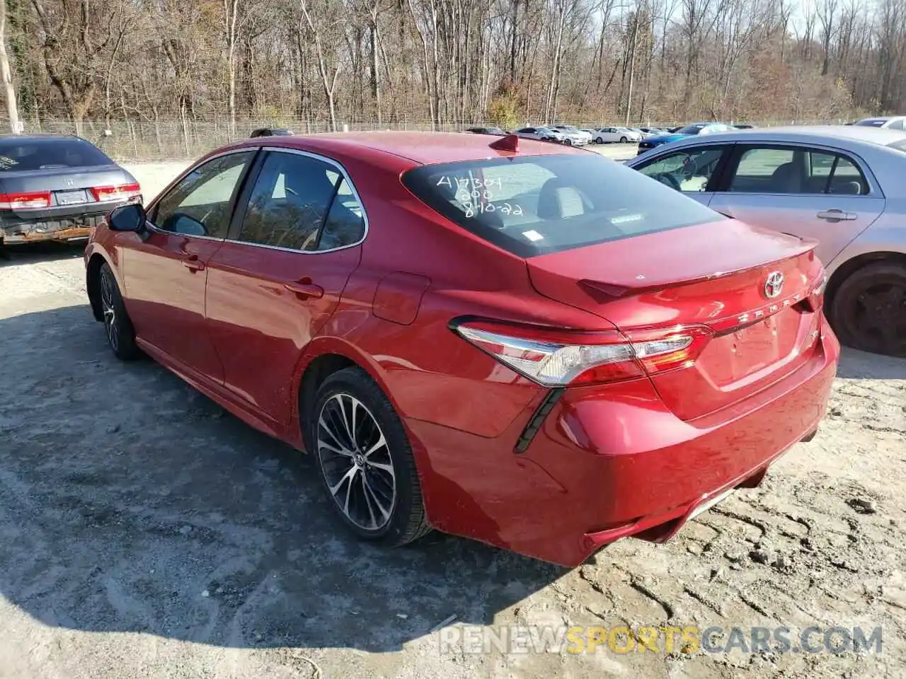 2 Photograph of a damaged car 4T1B11HK8KU167120 TOYOTA CAMRY 2019