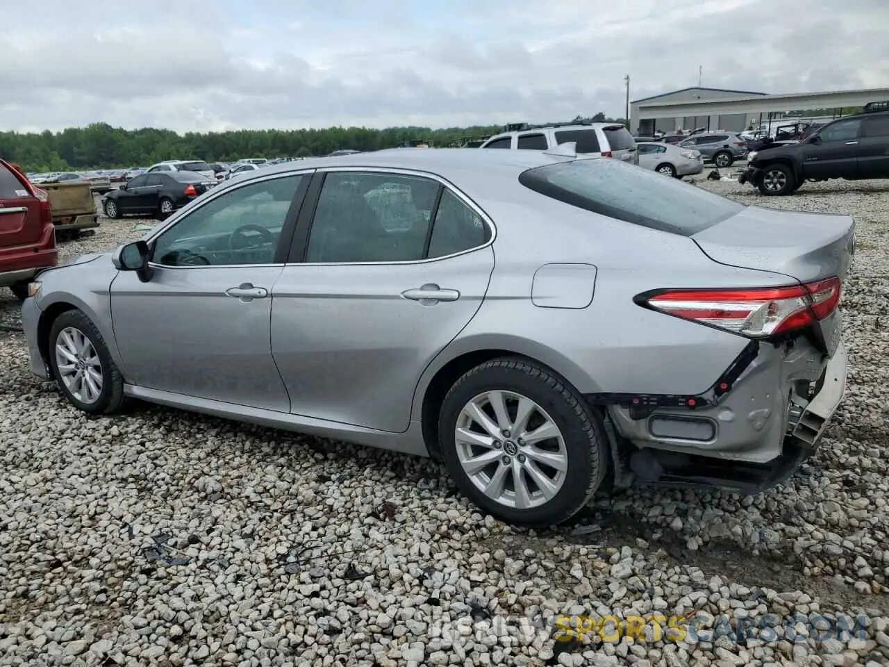 2 Photograph of a damaged car 4T1B11HK8KU167912 TOYOTA CAMRY 2019