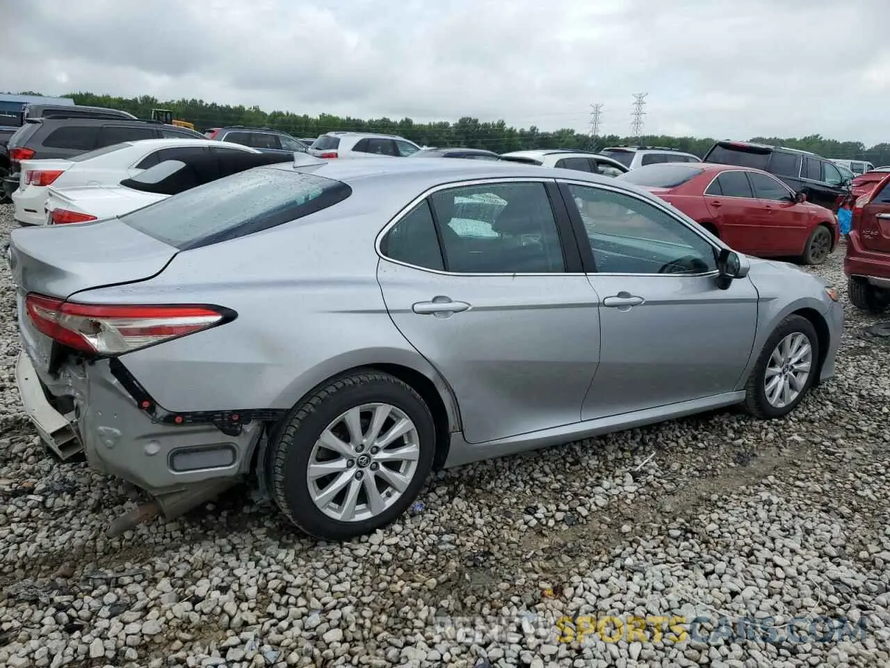 3 Photograph of a damaged car 4T1B11HK8KU167912 TOYOTA CAMRY 2019