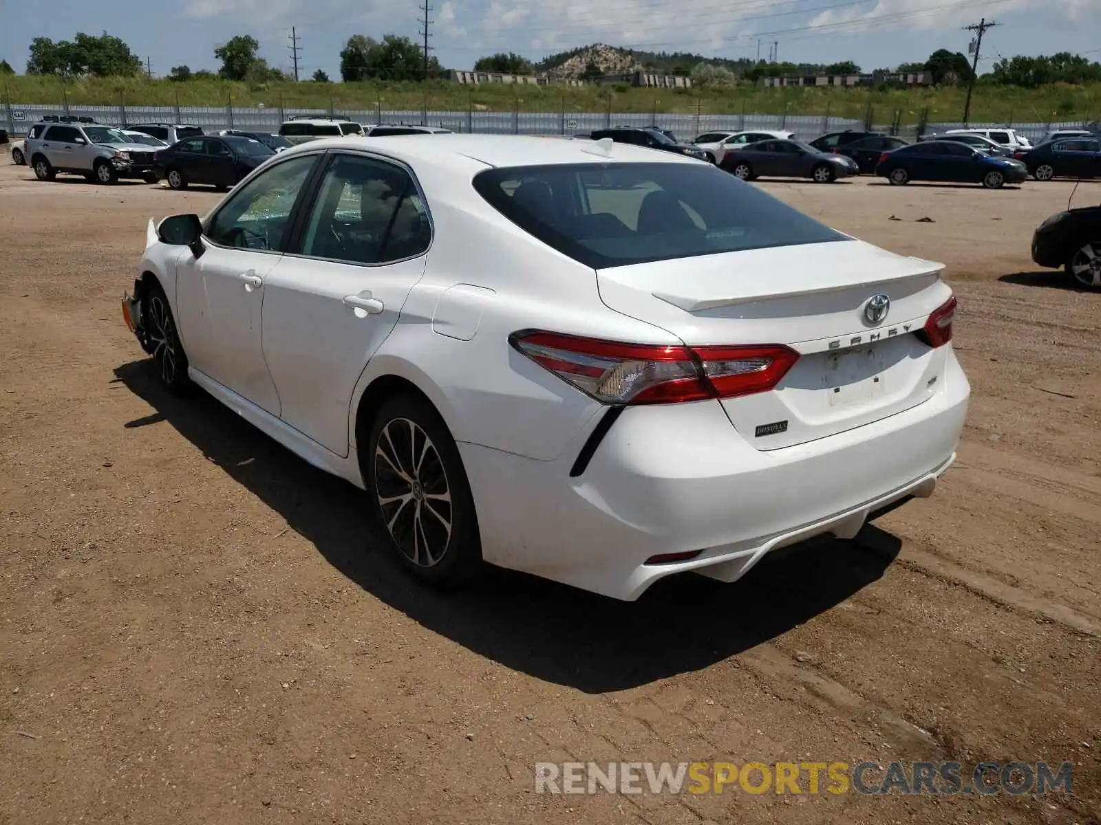 3 Photograph of a damaged car 4T1B11HK8KU168459 TOYOTA CAMRY 2019