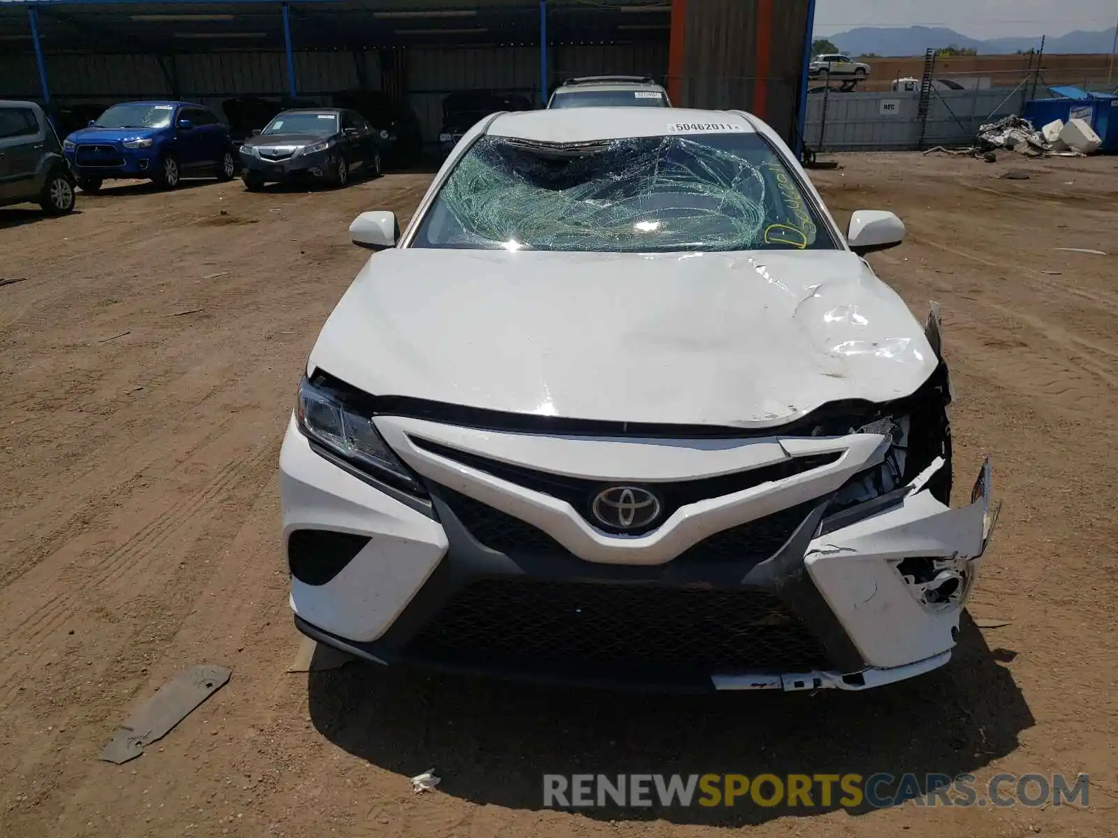 9 Photograph of a damaged car 4T1B11HK8KU168459 TOYOTA CAMRY 2019