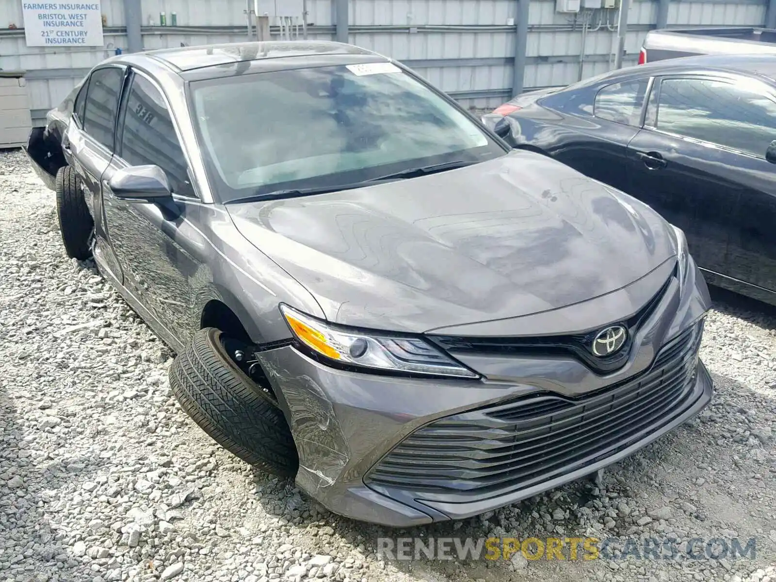 1 Photograph of a damaged car 4T1B11HK8KU169546 TOYOTA CAMRY 2019