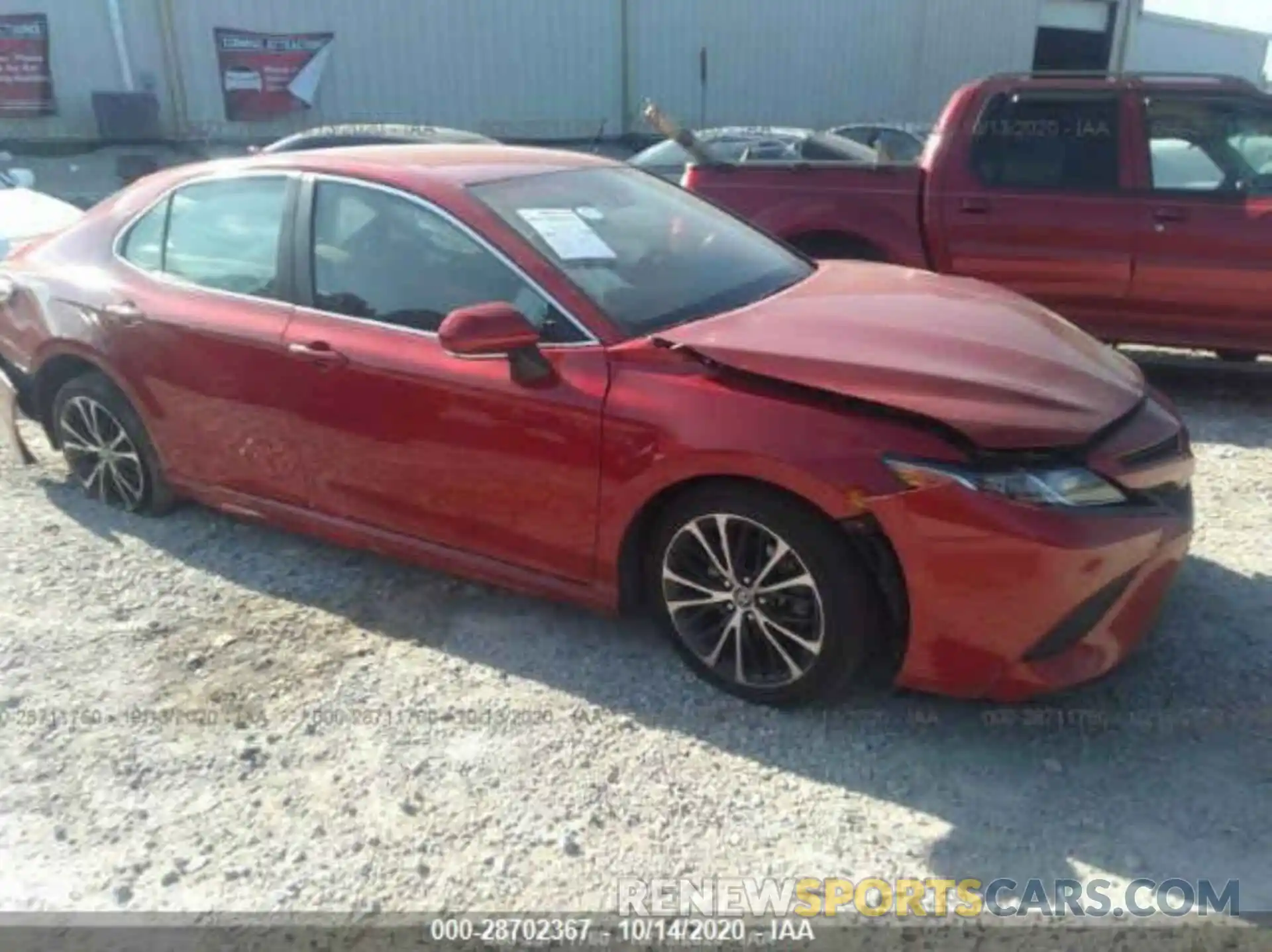 1 Photograph of a damaged car 4T1B11HK8KU177999 TOYOTA CAMRY 2019