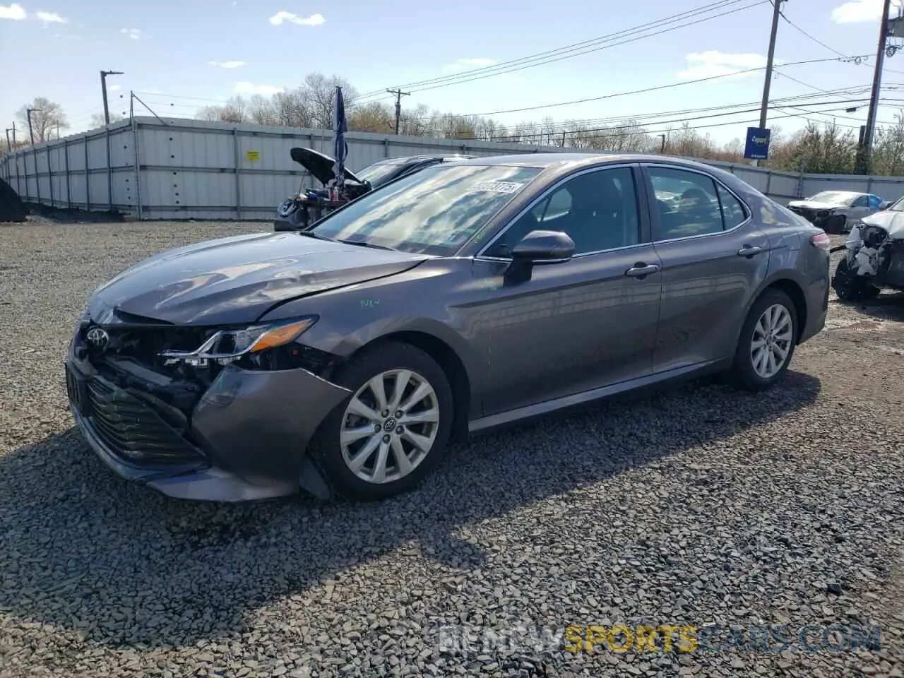1 Photograph of a damaged car 4T1B11HK8KU179087 TOYOTA CAMRY 2019