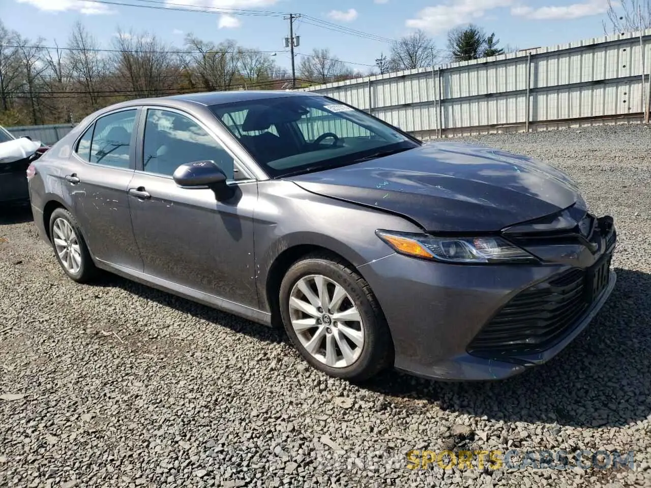 4 Photograph of a damaged car 4T1B11HK8KU179087 TOYOTA CAMRY 2019