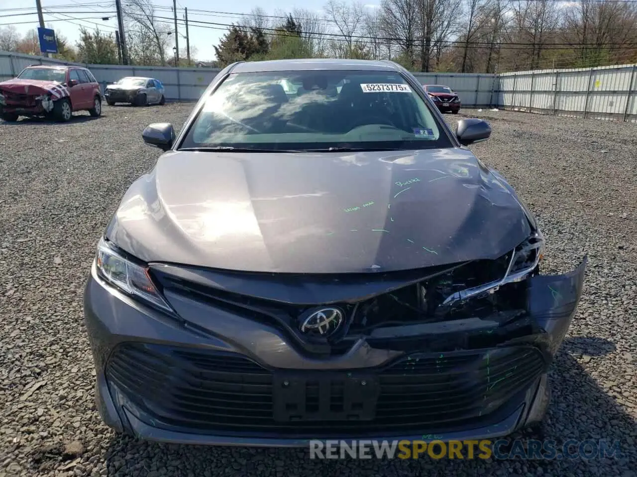 5 Photograph of a damaged car 4T1B11HK8KU179087 TOYOTA CAMRY 2019