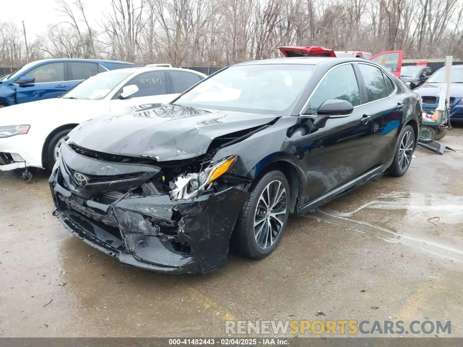 2 Photograph of a damaged car 4T1B11HK8KU179431 TOYOTA CAMRY 2019