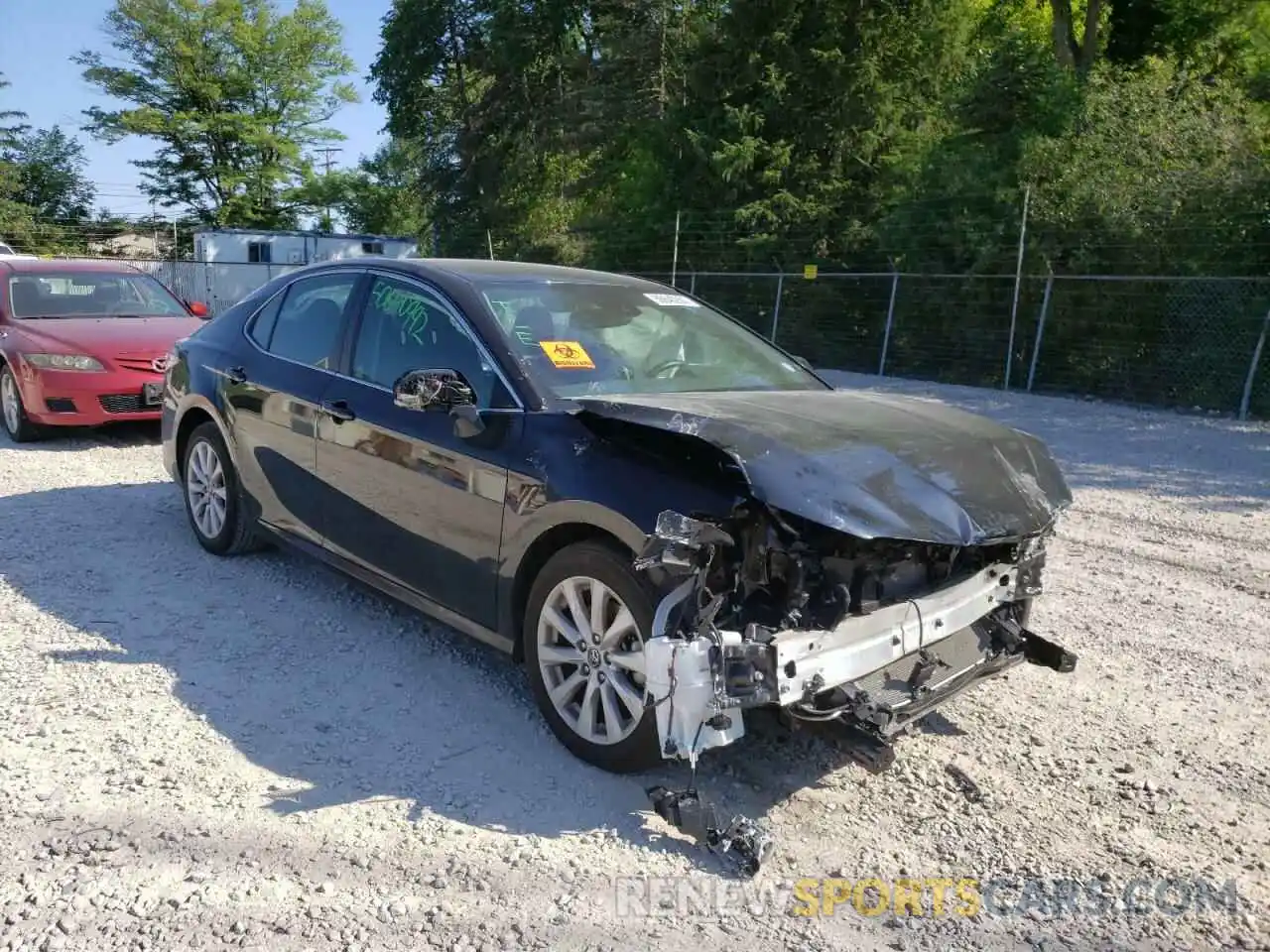 1 Photograph of a damaged car 4T1B11HK8KU180160 TOYOTA CAMRY 2019