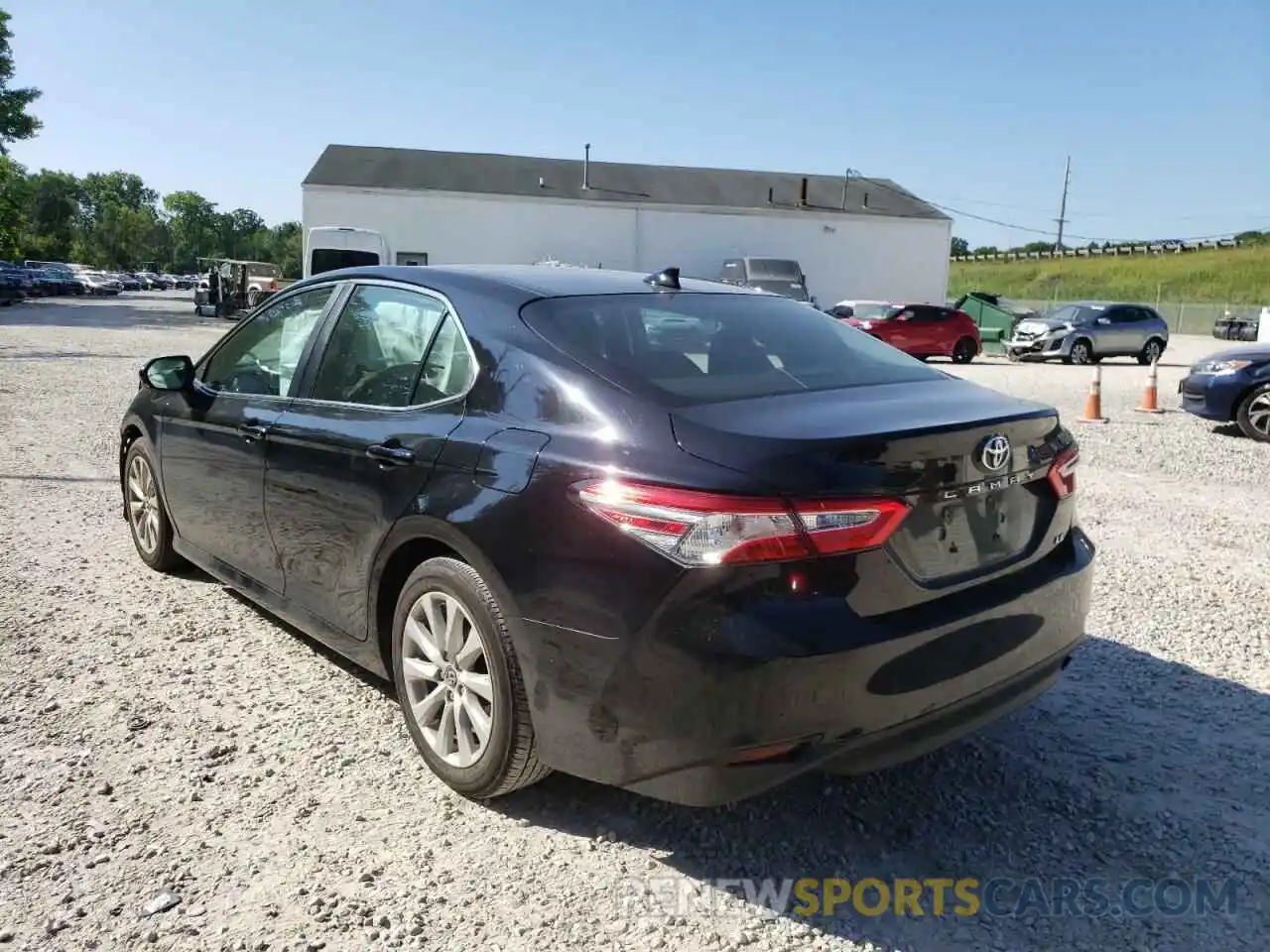 3 Photograph of a damaged car 4T1B11HK8KU180160 TOYOTA CAMRY 2019