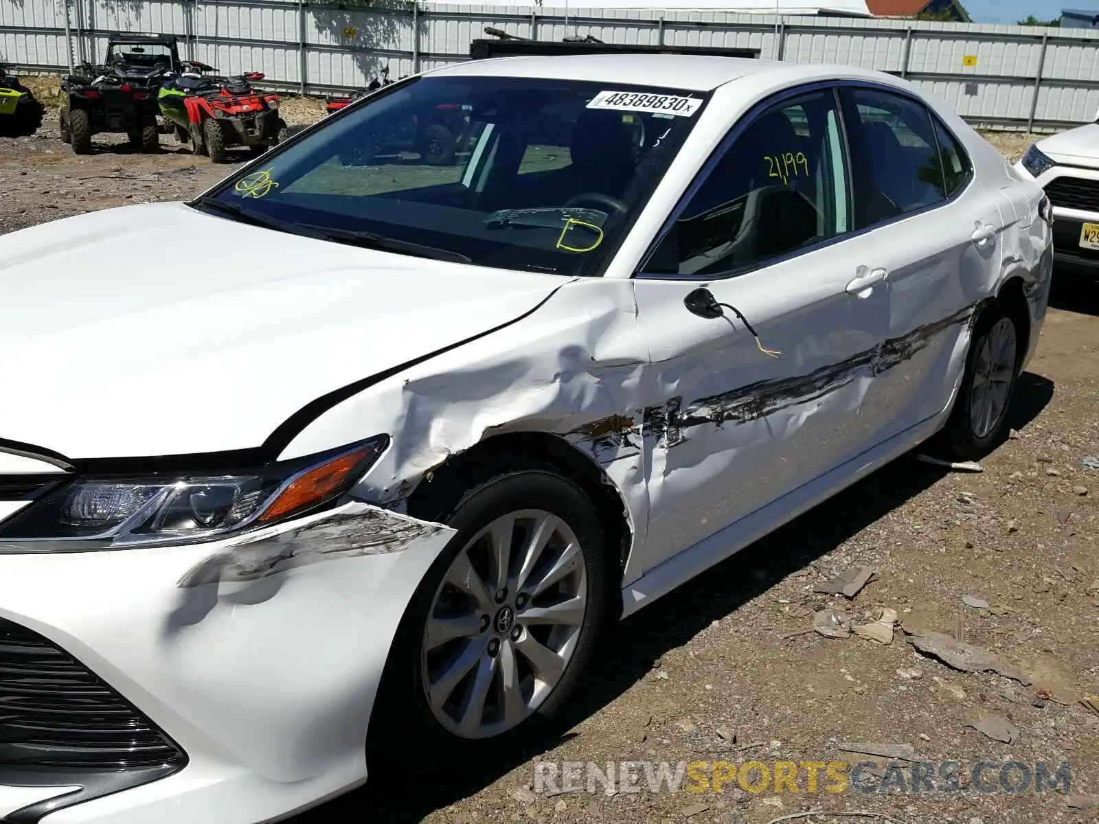 9 Photograph of a damaged car 4T1B11HK8KU180532 TOYOTA CAMRY 2019